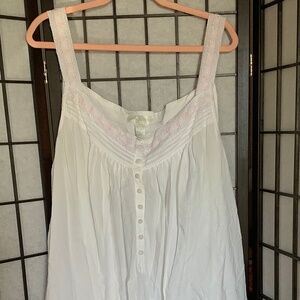 Cute 3x Eileen West Cotton Summer Nite Gown